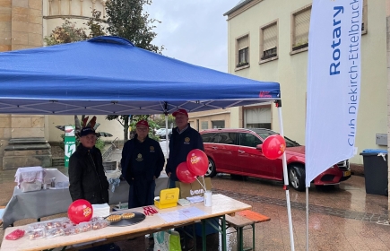 20 Octobre - Action End Polio au Marché Hebdomadaire à Ettelbruck